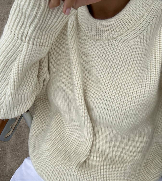 Genevieve Sweater | Pure Merino Wool – Janessa Leone